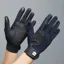 Premier Equine Bordoni Leather Mesh Riding Gloves - Navy